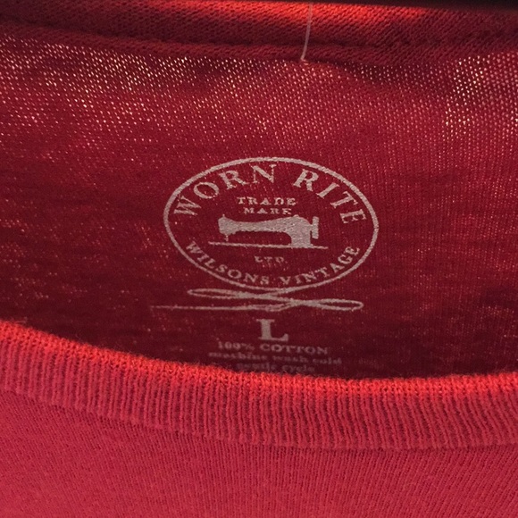 Worn Rite Wilson’s Rock Vintage Shirt/New - Picture 3 of 5